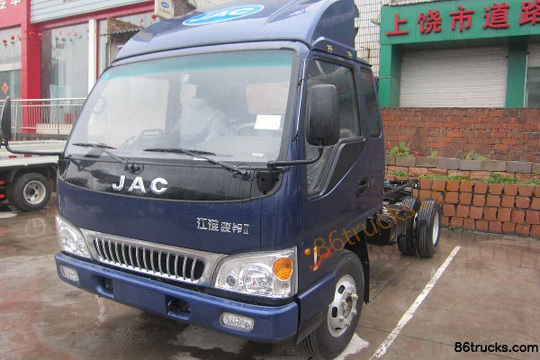 JAC Junling II 110 hp 4X2(6 wheels) 3.8m single-row stake light truck Exterior (3) | 86Trucks