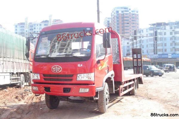 FAW Jiefang Junwei 140 hp 4X2(6 wheels) Flatbed Truck (Chufei Brand) Exterior (2) | 86Trucks