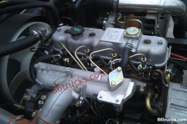 Dongfeng E280 115 ch 4X2(6 roues) 3,3 m camion porteur à double cabine Châssis (3) | 86Trucks