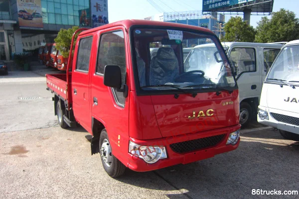 JAC Haowei 28 2.1L 60 ch 4X2(6 roues) diesel 2,5 m micro camion plateau double cabine Extérieur (3) | 86Trucks