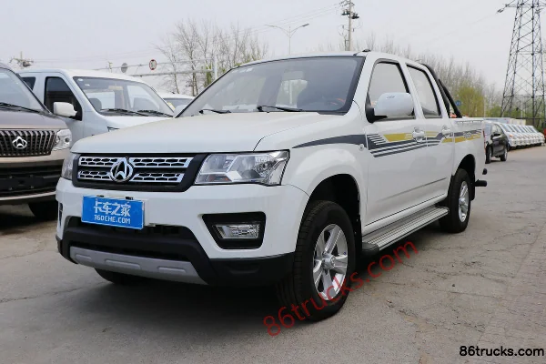 Ankai Shenqi F30 2019 Standard Edition 1.5L Gasoline 116 hp Double Cab Short Wheelbase Pickup (China VI) (3) | 86Trucks