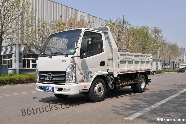 Kama HK3 Jinyunka 95hp 4X2(6 wheels) 3.18m Dump Truck Exterior (3) | 86Trucks
