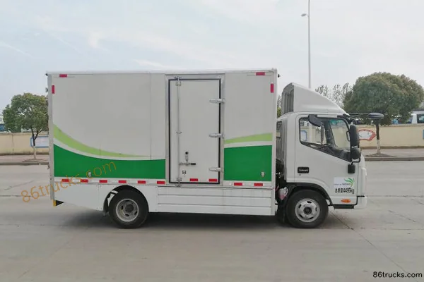 Zhongtong bus Tianquan 4.5T 4.12m camion fourgon électrique pur (JAC) 96.76kWh 4X2(6 roues) Extérieur (3) | 86Trucks