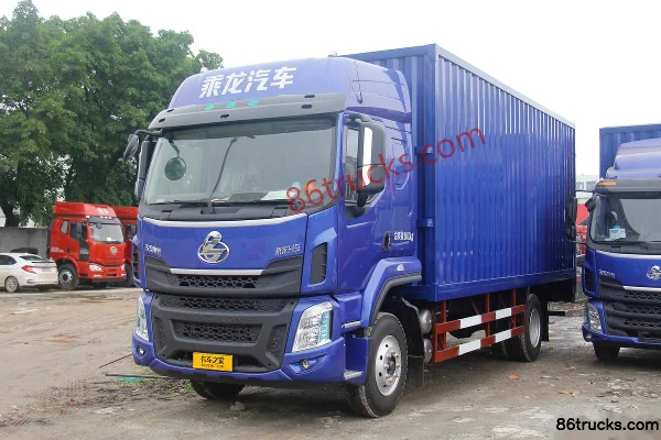 Dongfeng Liuqi Chenglong H5 Medium Truck 220 hp 4X2(6 wheels) 6.8m Box Van Cargo Truck (China VI) Exterior (3) | 86Trucks