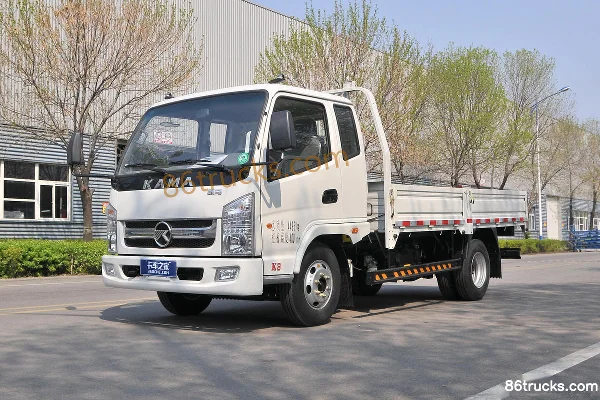 Kama K8 Fuyunlai 116hp 4X2(6 wheels) 3.83m half-row flatbed light truck Exterior (3) | 86Trucks
