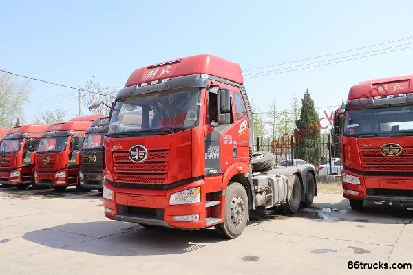FAW Jiefang Nouveau J6P camion lourd Édition Qualité Prix Version charbon 380 ch 6X4(10 roues) tracteur routier (China VI) Extérieur (3) | 8
