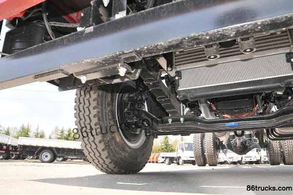 JAC Junling V8 170 hp 4X2(6 wheels) 5.48m Cab-to-Axle Flatbed Light Truck (Fast Gear 8-speed) Chassis (2) | 86Trucks