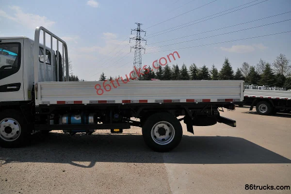 JAC Junling E3 120 hp 4X2(6 wheels) 3.7m Single Row Flatbed Light Truck Body (3) | 86Trucks