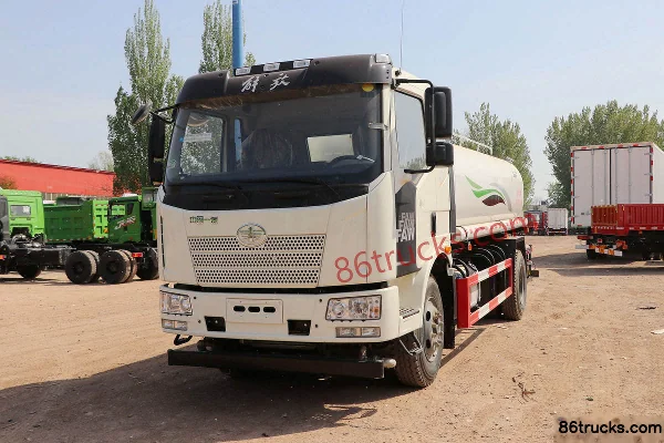 FAW Jiefang J6L 220hp 4X2(6 wheels) Water Sprinkler Truck (Great Wall Brand) Exterior (3) | 86Trucks