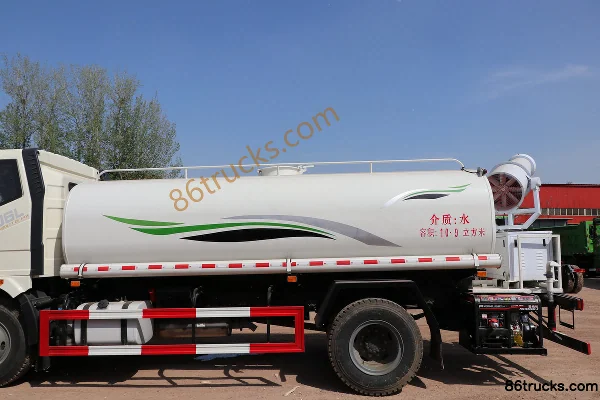 FAW Jiefang J6L 220hp 4X2(6 wheels) Water Sprinkler Truck (Great Wall Brand) Body (1) | 86Trucks
