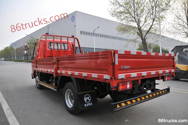 Kama K8 Fuyunlai 110 ch 4X2(6 roues) camion léger plateau ridelles 4,2 m simple cabine Carrosserie (3) | 86Trucks