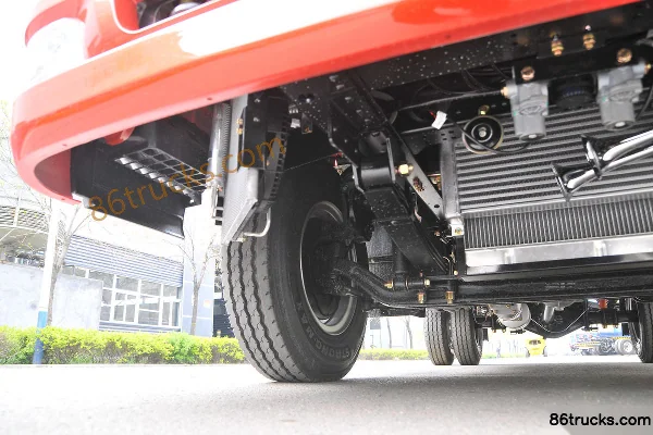 Kama Kaijie M6 156 ch 4X2(6 roues) camion plateau 4,2 m cabine simple Châssis (2) | 86Trucks