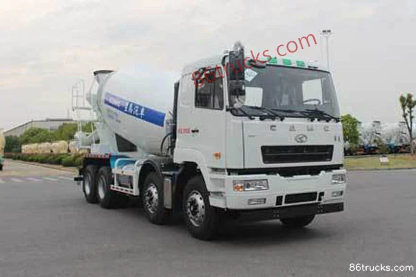Hualing Star 380 hp 8X4(12 wheels) 7.45 m³ LNG concrete mixer truck Exterior