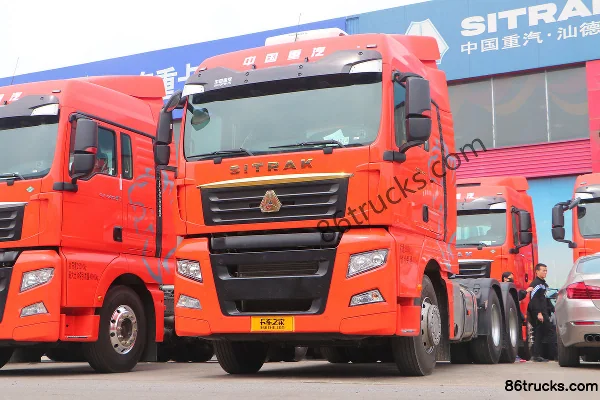 Sinotruk Sitrak C7H 540 ch 6X4(10 roues) tracteur routier (essieu avant VPD) Extérieur (3) | 86Trucks