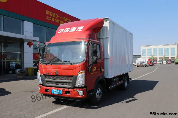Sinotruk HOWO Wang Series 160 hp 4X2(6 wheels) 4.15m Single-row Van Light Truck (China VI) Exterior (3) | 86Trucks