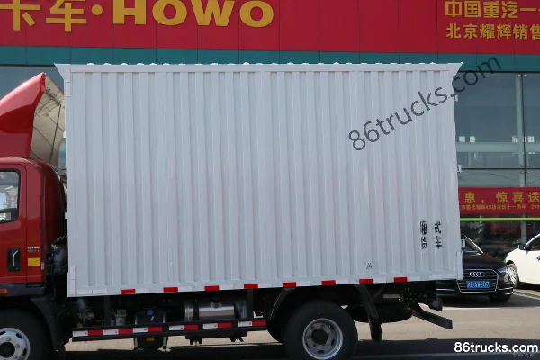 Sinotruk HOWO Wang Series 160 hp 4X2(6 wheels) 4.15m Single-row Van Light Truck (China VI) Body (1) | 86Trucks