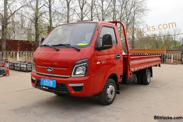 Tangjun Ouling V5 Series Deluxe 129hp 4X2(6 wheels) 3.61m Single Row Flatbed Light Truck (China VI) Exterior (3) | 86Trucks