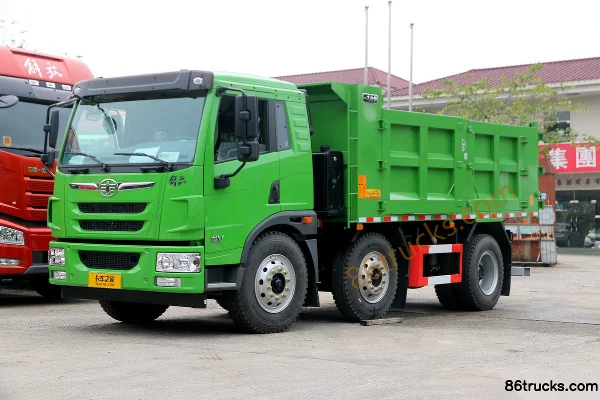 FAW Jiefang Qingdao Long V 220hp 6X2(8 wheels) 5.2m dump truck Exterior (3) | 86Trucks