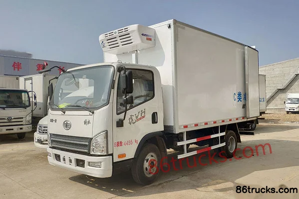FAW Jiefang HuVR 88ch 4X2(6 roues) 3,6m Camion frigorifique Extérieur (3) | 86Trucks