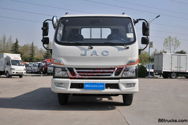 JAC Junling V6 150 hp 4X2(6 wheels) 4.18m single-row flatbed light truck (China VI) Exterior (2) | 86Trucks