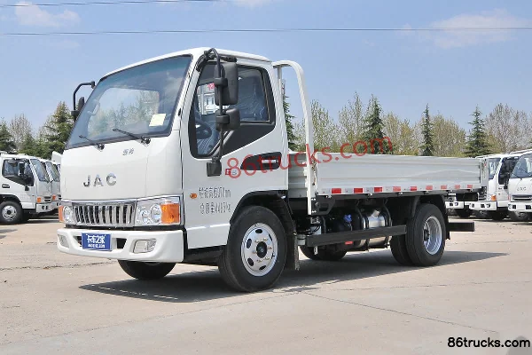 JAC Junling série G modèle annuel transport 95 ch 4X2(6 roues) 3,67 m camion benne Extérieur (3) | 86Trucks