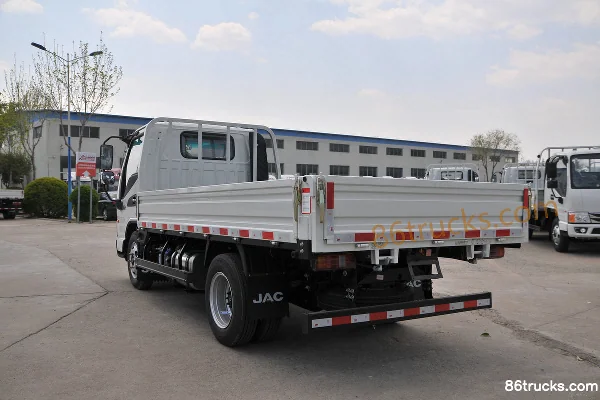 JAC Junling série G modèle annuel transport 95 ch 4X2(6 roues) 3,67 m camion benne Carrosserie (3) | 86Trucks