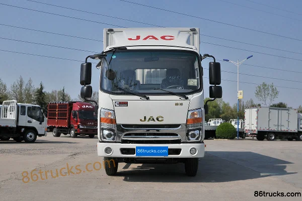 JAC Shuailing K280 88hp 4X2(6 wheels) 3.6m Single Row Van Light Truck Exterior (2) | 86Trucks