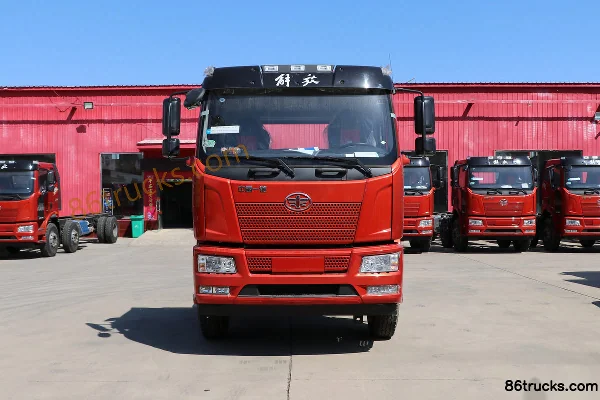FAW Jiefang J6L Classic Edition 280hp 6X2(8 wheels) 6.8m Flatbed Truck Exterior (2) | 86Trucks