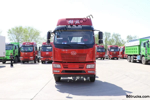 FAW Jiefang J6L camion porteur 320 ch 6X2(8 roues) châssis de camion fourgon 7,5 m Extérieur (2) | 86Trucks