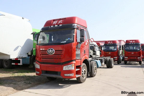 FAW Jiefang Nouveau J6P poids lourd 320 ch 6X2(8 roues) camion porteur à ridelles (China VI) Extérieur (3) | 86Trucks