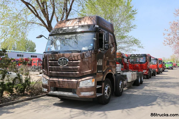 FAW Jiefang New J6P Heavy Truck 560hp 8X4(12 wheels) 9.4m Stake Truck (China VI) Exterior (3) | 86Trucks