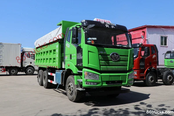 FAW Jiefang J6P Classic Edition 11.1L Diesel 420 hp 6X4(10 wheels) FAW Jiefang 12-Speed 6m Dump Truck Exterior