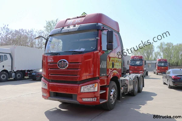 FAW Jiefang New J6P Heavy Truck Zhihui Edition 420 hp 6X4(10 wheels) AMT Automatic Hazardous Material Tractor Truck (with Hydraulic Retarder