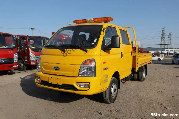 Kama Ruihang X1 High Spec 1.5L 113hp 4X2(6 wheels) Gasoline 2.92m Double Row Flatbed Mini Truck (China VI) Exterior (3) | 86Trucks