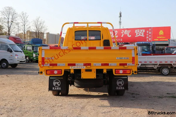 Kama Ruihang X1 High Spec 1.5L 113hp 4X2(6 wheels) Gasoline 2.92m Double Row Flatbed Mini Truck (China VI) Body (3) | 86Trucks