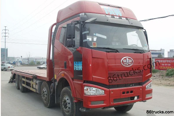 FAW Jiefang J6 330 ch 8X4(12 roues) camion plateau (marque Shenhu) Extérieur (3) | 86Trucks