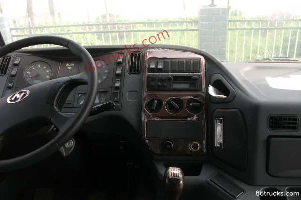 Hongyan Teba Heavy Truck 290 hp 6X4(10 wheels) Dump Truck Cab (3) | 86Trucks