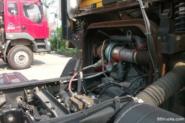 Hongyan Teba Heavy Truck 290 hp 6X4(10 wheels) Dump Truck Chassis (1) | 86Trucks