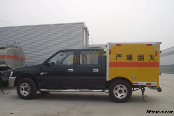 JMC Baodian 92 hp 4X4(6 wheels) Explosive Material Transport Truck (Zhongchang Brand) Exterior (3) | 86Trucks