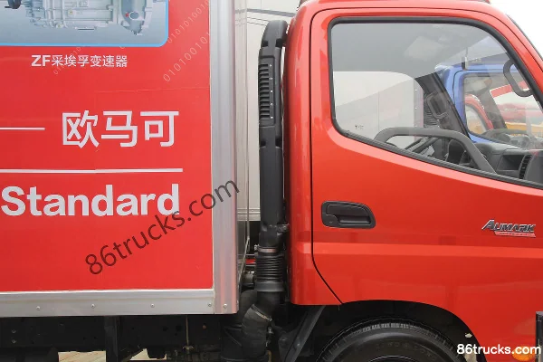 Foton Aumark 1 Series 131 hp 4X2(6 wheels) 4.165m single-row van light truck (Fast Gear 5-speed) Chassis (1) | 86Trucks