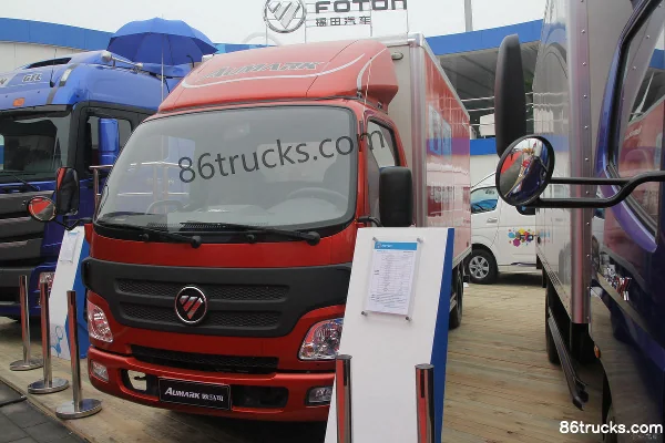 Foton Aumark 1 Series 131 hp 4X2(6 wheels) 4.165m single-row van light truck (Fast Gear 5-speed) Exterior (3) | 86Trucks