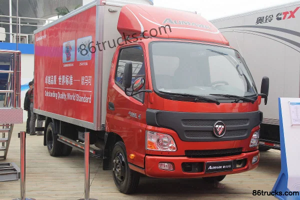Foton Aumark 1 Series 131 hp 4X2(6 wheels) 4.165m single-row van light truck (Fast Gear 5-speed) Exterior (2) | 86Trucks
