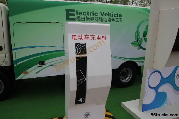 Foton Aumark 1 Series Electric Sanitation Garbage Truck 4X2(6 wheels) Cab (2) | 86Trucks