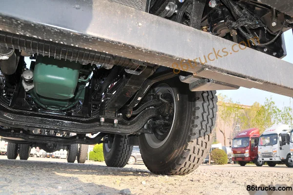 JAC Gallop K5L Heavy Truck 245 hp 6X2(8 wheels) 6.2m Flatbed Cargo Truck Chassis (3) | 86Trucks