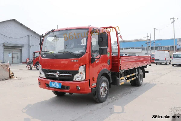 Dongfeng Kaipute K6-N 163 hp 4X2(6 wheels) 4.13m single-row flatbed light truck (Beijing VI) Exterior (3) | 86Trucks