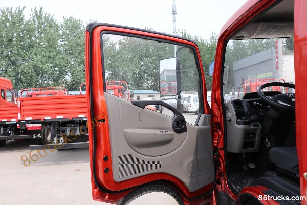 Dongfeng Kaipute K6-N 163 hp 4X2(6 wheels) 4.13m single-row flatbed light truck (Beijing VI) Cab (1) | 86Trucks