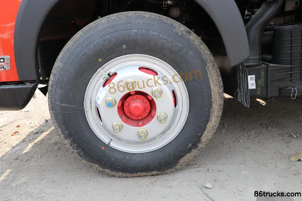 Dongfeng Kaipute K6-N 163 hp 4X2(6 wheels) 4.13m single-row flatbed light truck (Beijing VI) Chassis (3) | 86Trucks