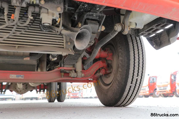 Dongfeng Kaipute K6-N 163 hp 4X2(6 wheels) 4.13m single-row flatbed light truck (Beijing VI) Chassis (2) | 86Trucks
