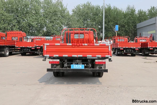 Dongfeng Kaipute K6-N 163 hp 4X2(6 wheels) 4.13m single-row flatbed light truck (Beijing VI) Body (3) | 86Trucks
