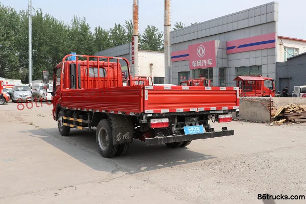 Dongfeng Kaipute K6-N 163 hp 4X2(6 wheels) 4.13m single-row flatbed light truck (Beijing VI) Body (2) | 86Trucks